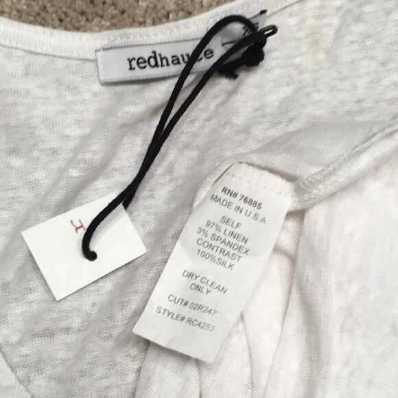 New. Linen/silk top.  - Picture 5 of 5